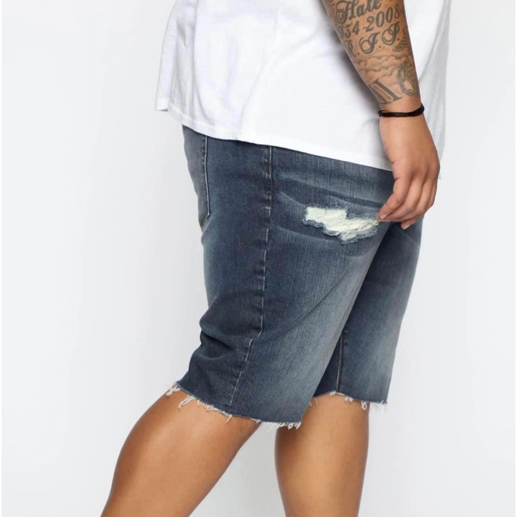 Brand New Mens Blue Jean Shorts Size 42